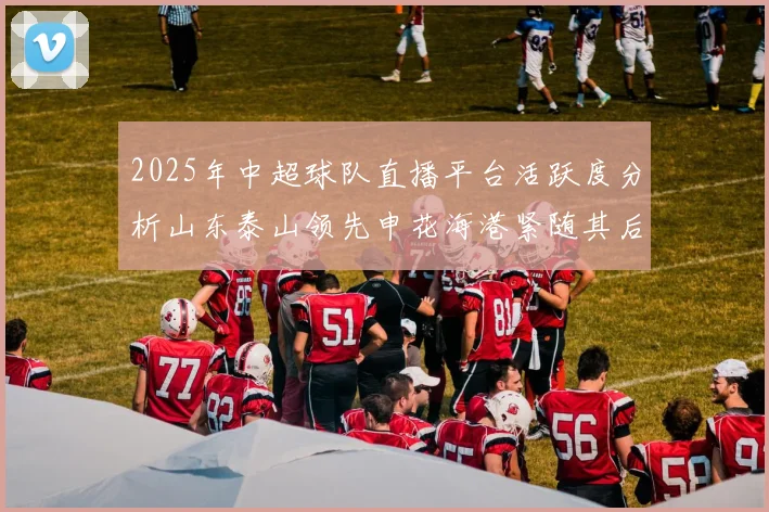 2025年中超球队直播平台活跃度分析山东泰山领先申花海港紧随其后